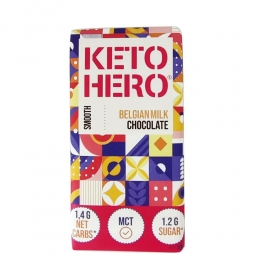 KetoHeroChocoladeReepMelk100gr