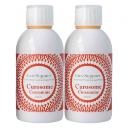 2xCureSupportLiposomalCurcumine100mg250ml