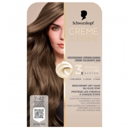 SchwarzkopfCremeSupremeHaarkleuring7-421set