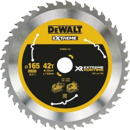 DeWaltDT99561Cirkelzaagblad-165X20X42T-Hout
