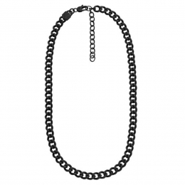 FossilJF04613001-ZwarteherenkettingStaal-Ketting