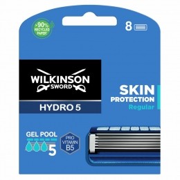 6xWilkinsonHydro5SkinProtectionNavulmesjesRegular8stuks