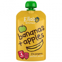 EllasKitchenKnijpzakje4mBanaanAppel120gr