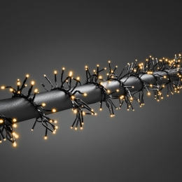 Clusterverlichtingvoorbinnenenbuiten-8functies-1152LEDs-2100KAmber-86meter-Kerstverlichting-IP44-InclTransformator