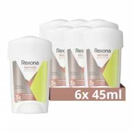 6xRexonaDeodorantStickCreamMaximumProtectionStressControl45ml