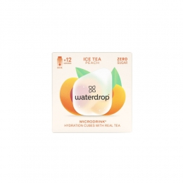 WaterdropMicrodrinkHydratatieblokjesIceTeaPeach12stuks