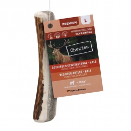 3xChewiesEdelhertenGeweiStangLHalf140gr