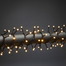 LEDClusterverlichtingbuiten-koppelbaar-Amber2200K-Frosted-230LEDs-5meter