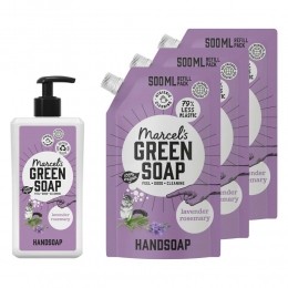 MarcelsGreenSoapLavendelRozemarijnHandzeepPakket
