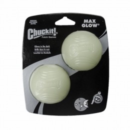 ChuckitMaxGlowBall2-packMedium6cm2stuks