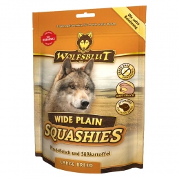 6xWolfsblutSquashieswidePlainL-breed300gr