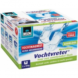 BisonVochtvreterAmbianceMagneetNeutraal2x450gr
