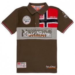 PoloShirtKorteMouwGeographicalNorwayKIDNEY
