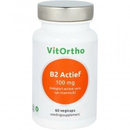 GratisVerzending2xVitorthoVitamineB2Actief60vegacapsules