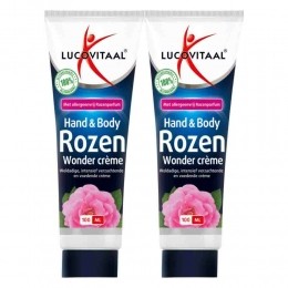 2xLucovitaalHandBodyCremeRozenWondertube100ml