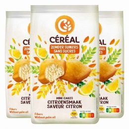 3xCralMiniCakesCitroen196gr