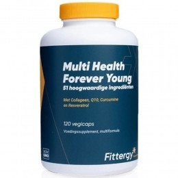 GratisVerzendingFittergySupplementsMultiHealthForeverYoung120capsules