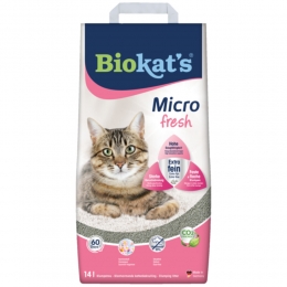 BiokatsKattenbakvullingMicroFresh14liter