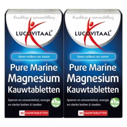 GratisVerzending2xLucovitaalMarineMagnesium30kauwtabletten