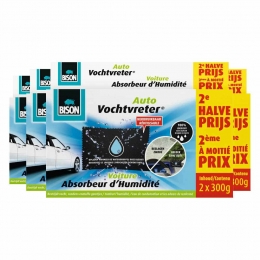 4xBisonVochtvreterAuto2x300gr