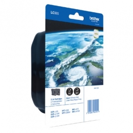 Inktcartridgebrotherlc-985bk2zwart2x