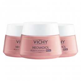 3xVichyNeovadiolRosePlatiniumNachtcreme50ml