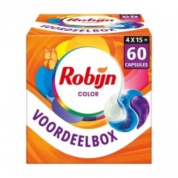 4xRobijnWascapsules3-in-1Color15stuks
