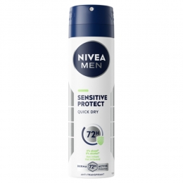 NIVEAMenDeodorantSpraySensitiveProtect150ml