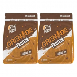 2xGrenadeProteinPowderFudgedUp480gr