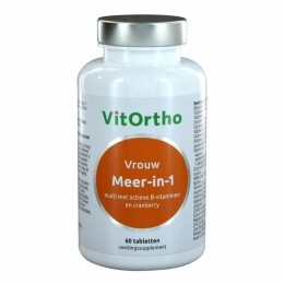 GratisVerzendingVitorthoMeerIn1Vrouw60tabletten