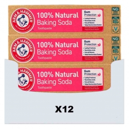 12xArmHammerTandpasta100NaturalGumProtection75ml