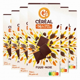 6xCralChocoladeTabletPuur80gr