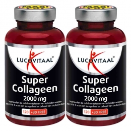 GratisVerzending2xLucovitaalSuperCollageen2000mgMaxipot150tabletten
