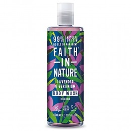 FaithInNatureDouchegelLavendelGeranium400ml