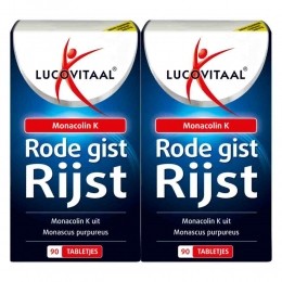 GratisVerzending2xLucovitaalRodeGistRijst90tabletten