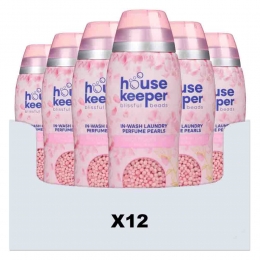 12xHousekeeperGeurparelsRoze28Wasbeurten480gram