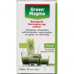 GreenMagmaBiologischGerstegras-sapExtractPoeder150gr