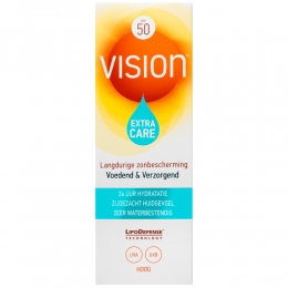 VisionZonnebrandCrmeExtraCareSPF50185ml