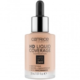 CatriceHDLiquidCoverageFoundation020RoseBeige30ml