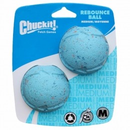 ChuckitRebounceBallMedium6cm2stuks