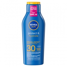 6xNIVEASunProtectHydrateZonnemelkSPF30400ml