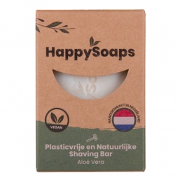 HappySoapsShavingBarAloVera70gr