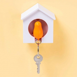 SparrowSleutelhanger-WitOranje