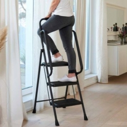 Veiligheidsladdermetleuning