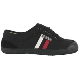 SneakersKawasakiRetro23CanvasShoeK2360WBlackStripeWhtRed