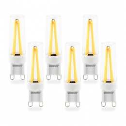 G9LEDFilamentLamp3WWarmWitDimbaar6-Pack