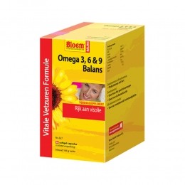 GratisVerzendingBloemOmega369Balans96softgels