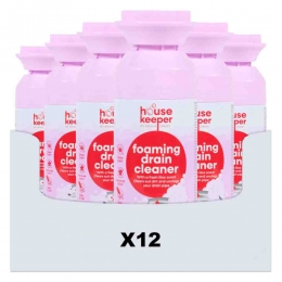 12xHousekeeperAfvoerreinigerFoam300ml