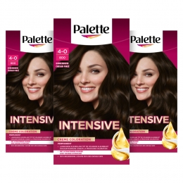 3xPaletteIntensiveOil-CareColorHaarkleuring800Donkerbruin