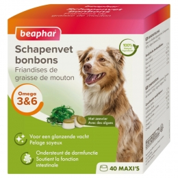 6xBeapharSchapenvetBonbonsZeewier245gr
